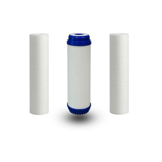 20″ Big Blue 3 Stage Replacement Filter Combo Set