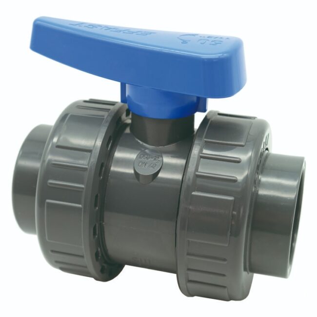 PVC Double Union Glue Ball Valve