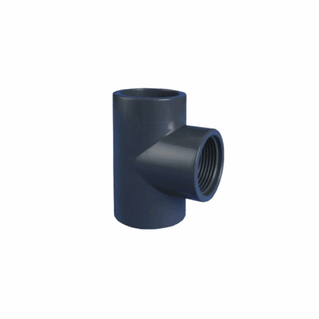 PVC Solvent Weld Adaptor Tee