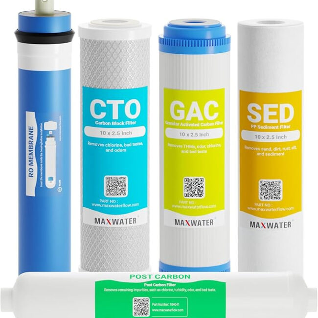5 Stage RO System Filter Replacement